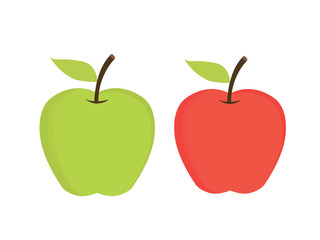 Red and Green Apple