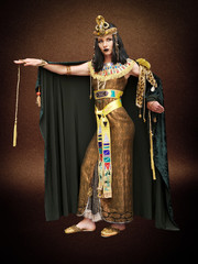 Woman in Cleopatra style