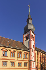 Fototapeta na wymiar Würzburg, Deutschhauskirche