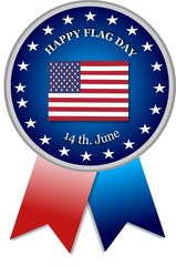 USA FLAG DAY, banner