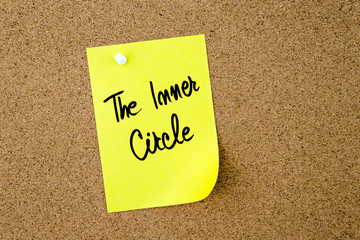 The Inner Circle written on yellow paper note