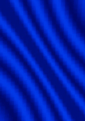 Wavy background mosaic of squares blue shades
