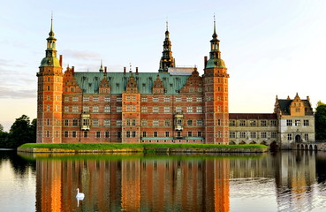 Fototapeta premium Frederiksborg Castle, Hillerod, Denmark