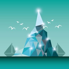 iceberg glacier  design 