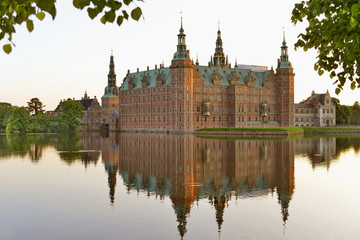 Obraz premium Frederiksborg Castle, Hillerod, Denmark