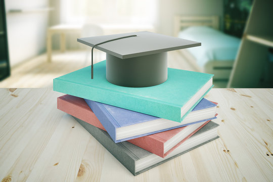 Education concept bedroom