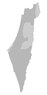 Israel in Grau (einzeln)