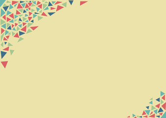 Abstract triangle background design pattern modern style