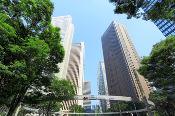 新宿の高層ビル