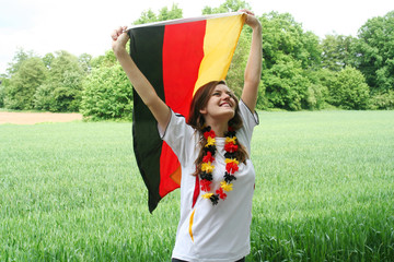 deutscher Fußballfan