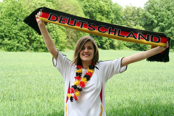 deutscher Fu&szlig;ballfan
