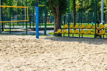 playground beach volleyball