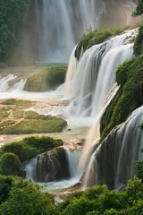 Foto op Canvas Detian waterfall © nelik
