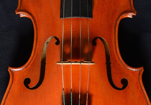 Geige Detail Korpus Streichinstrument