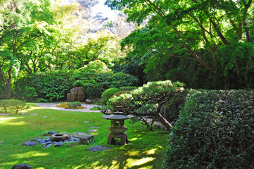 San Francisco: il Japanese Tea Garden il 16 giugno 2010. Creato nel 1894 all'interno del Golden Gate Park, è il più antico giardino pubblico giapponese negli Stati Uniti