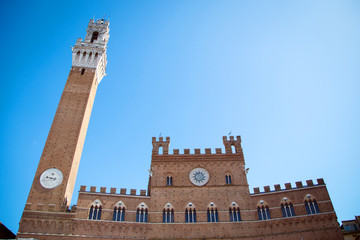 Obraz premium Campo Square in Siena, Italy