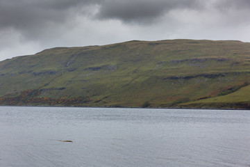 Regen über der Isle of Skye