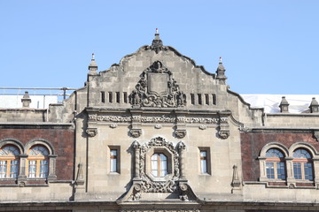Fototapeta na wymiar Details of Palacio de Gobierno or National Palace, Mexico City, Mexico.