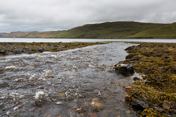Fluss auf der Isle of Skye