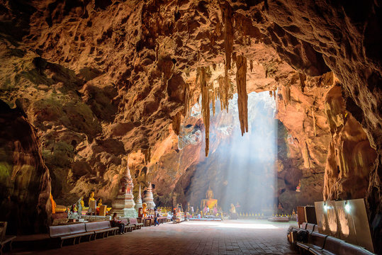 Khao Luang cave in Phetchaburi, Thailand