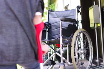 Rollstuhl, Verletzung, Unfall, Behinderung