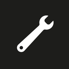 Wrench - vector icon.