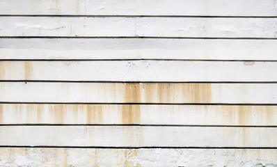 Obraz premium Rusting white metal panels texture background