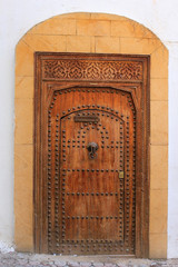 Decorative door in Morocco