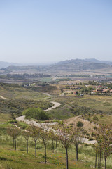 Fototapeta premium simi valley california overlook