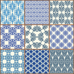 Tiles Floor Ornament Collection
