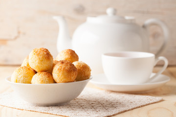 Homemade coconut cookies