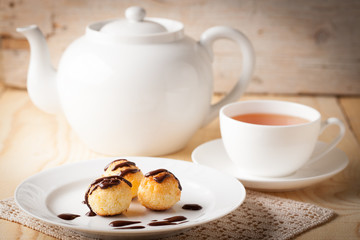 Homemade coconut cookies