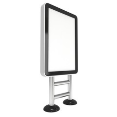 Info LCD screen floor stand.