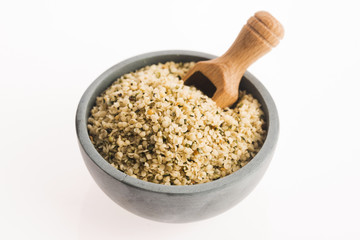 Shelled hemp seeds