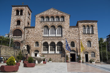 Agios Dimitrios (Saint Dimitrios) church – Thessaloniki, Greece. Agios Dimitrios is the city’s patron Saint.