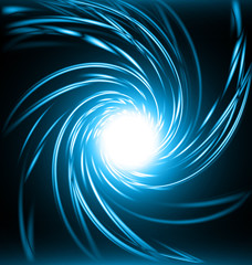 Fototapeta premium Spiral Galaxy, Abstract Dark Background