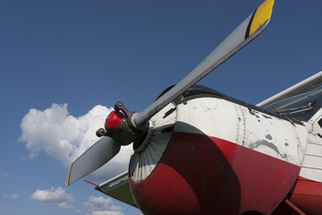 Aircraft engine and propeller