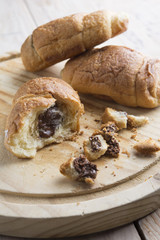 Croissant chocolate