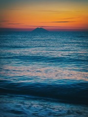 Active volcano Stromboli in Italy
