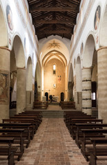 ORVIETO (UMBRIA), ITALY - The beautiful etruscan and medieval town in Umbria, with famous Cathedral...