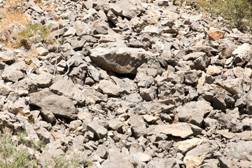 background of stone cliff in the mountains