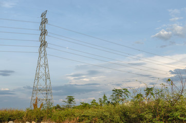 power electric pole