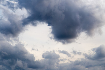 Obraz premium beautiful clouds against blue sky