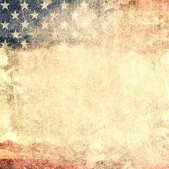 Fototapety  Flaga USA nieczysty