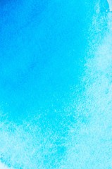 Blue watercolor background for textures and backgrounds