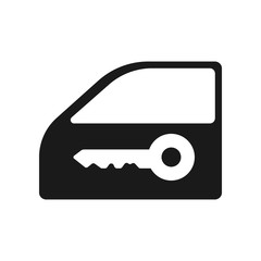 Car lock icon