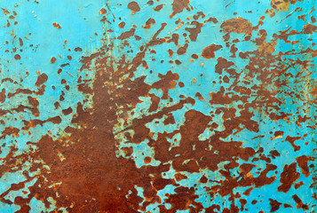 rusty metal sheet