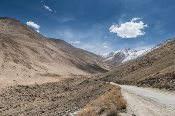 Beautiful landscape, Manali-Leh trans Himalayan road to Ladakh