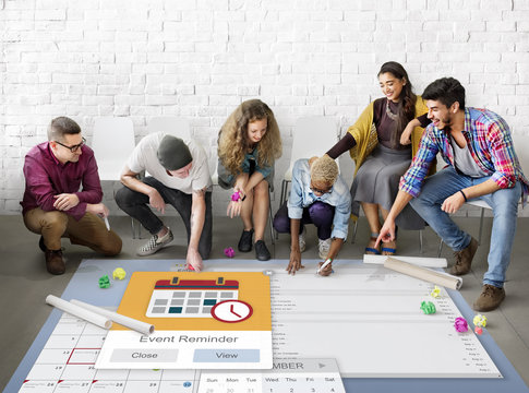 Appointment Event Reminder Planner Concept