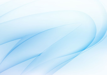 Abstract light blue wavy background.